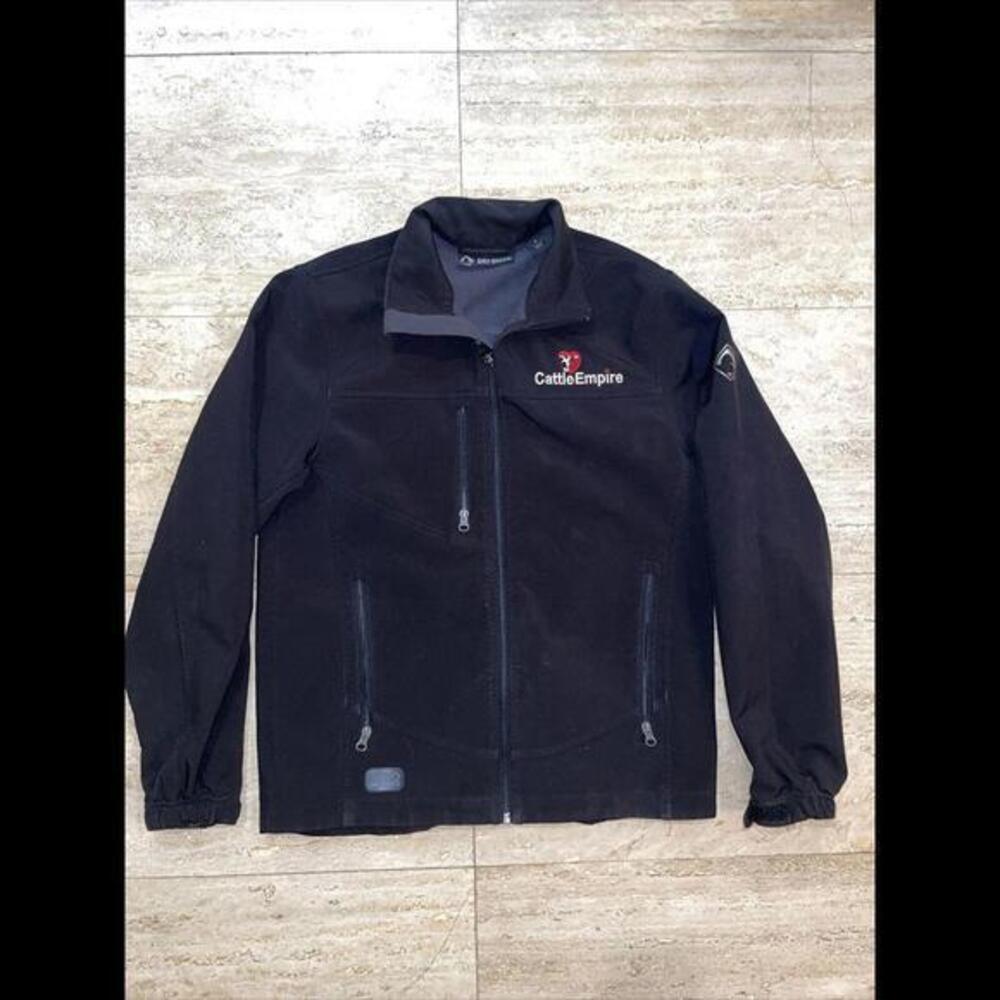Dri Duck 5350 Men Poly Spandex Motion Softshell Jacket Small Black CattleEmpire